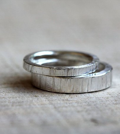 серебряные кольца, обручальные кольца из серебра