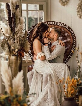 весільна сукня бохо