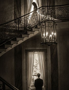 свадебная фотосессия в старинном доме