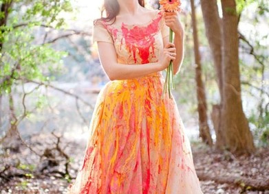Вариант для смелых – фотосессия Trash the Dress