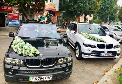 Шурик Весільний Кортеж BMW X5 - фото 1