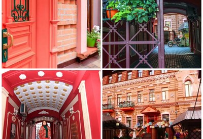 Дворик Отеля 19 - місце для фотосесій у Харкові - портфоліо 5
