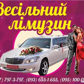 Лімузин Mercedes-Benz W-221 - авто на весілля у Івано-Франківську - портфоліо 1