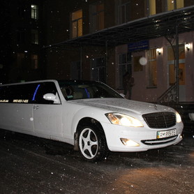 Лімузин Mercedes-Benz W-221 - авто на весілля у Івано-Франківську - портфоліо 4