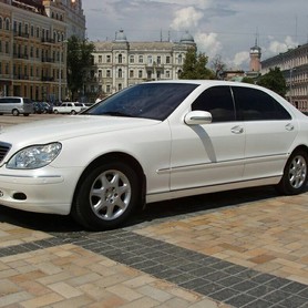 Mercedes S500 Long - авто на весілля у Києві - портфоліо 2