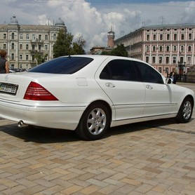 Mercedes S500 Long - авто на весілля у Києві - портфоліо 3