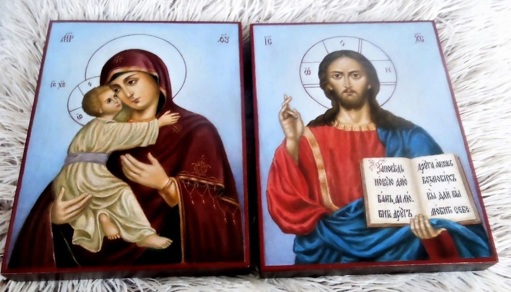 Иконописная мастерская "Мир иконы" Рукописные венчальные иконы под заказ .Эксклюзивный подарок.