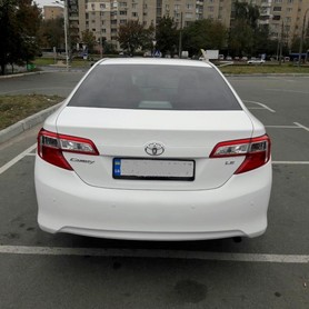 Toyota Camry 50 (белая) - авто на весілля у Києві - портфоліо 4