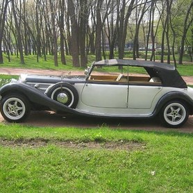 190 Ретро автомобіль Mercedes-Benz 540 Borman - авто на весілля у Києві - портфоліо 5