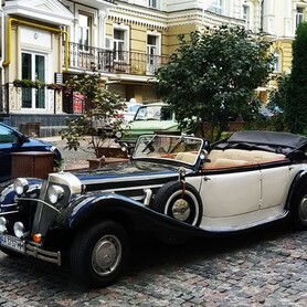 190 Ретро автомобіль Mercedes-Benz 540 Borman - авто на весілля у Києві - портфоліо 3