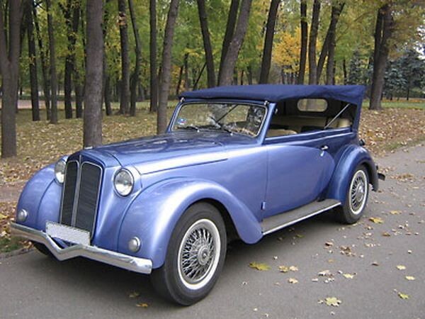 198 Ретро автомобіль Opel Olympia 
