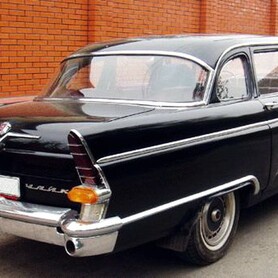 206 Ретро автомобіль Chayka GAZ-13 чорна - авто на весілля у Києві - портфоліо 5