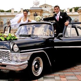 206 Ретро автомобіль Chayka GAZ-13 чорна - авто на весілля у Києві - портфоліо 2