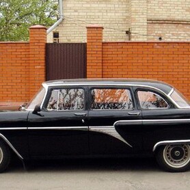 206 Ретро автомобіль Chayka GAZ-13 чорна - авто на весілля у Києві - портфоліо 4