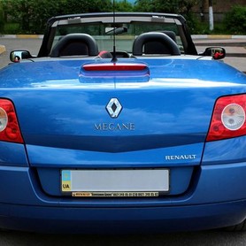 227 Кабріолет Renault Megane синій - авто на весілля у Києві - портфоліо 5