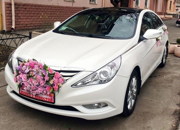 165 Hyundai Sonata белая 2013  