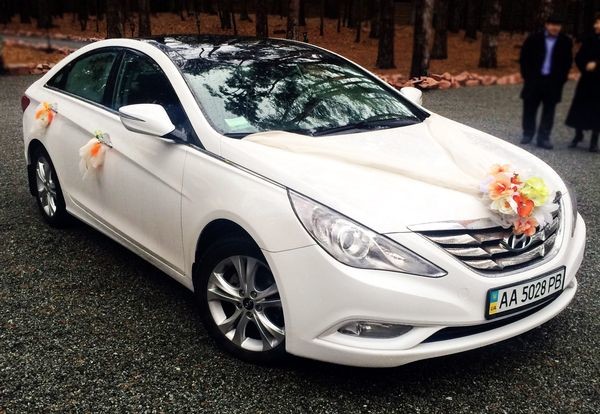 165 Hyundai Sonata белая 2013  