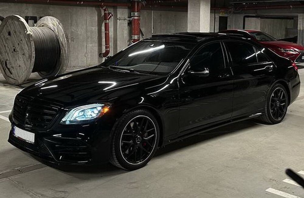 084 Mercedes-Benz W222 S500L vip оренда Мерседеса 