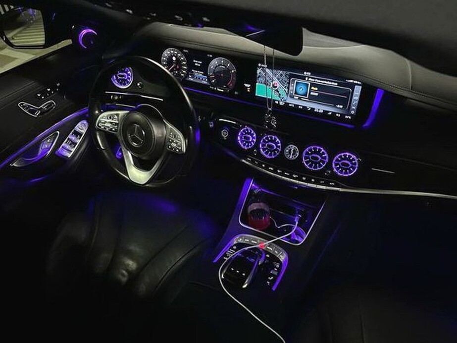 084 Mercedes-Benz W222 S500L vip оренда Мерседеса 