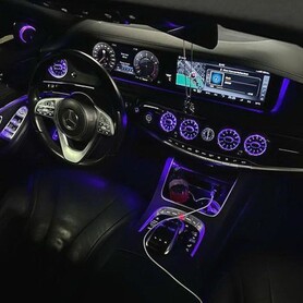 084 Mercedes-Benz W222 S500L vip оренда Мерседеса - авто на весілля у Києві - портфоліо 5