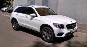 087 Mercedes GLC 300 білий джип на весілля - авто на весілля у Києві - портфоліо 6