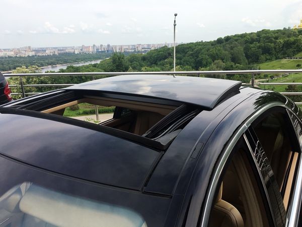 089 Mercedes W221 S500 original restyle черный  