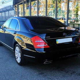 089 Mercedes W221 S500 original restyle черный - авто на весілля у Києві - портфоліо 2