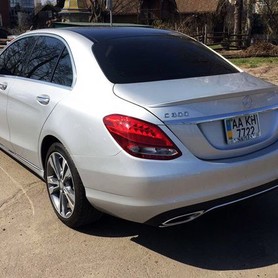 109 Mercedes-Benz С300 серебристый - авто на весілля у Києві - портфоліо 5
