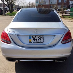109 Mercedes-Benz С300 серебристый - авто на весілля у Києві - портфоліо 6