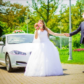 124 Jaguar XF білий оренда - авто на весілля у Києві - портфоліо 5