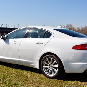 124 Jaguar XF білий оренда - авто на весілля у Києві - портфоліо 3