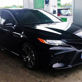 149 Toyota Camry V70 черная 2018 - авто на весілля у Києві - портфоліо 3