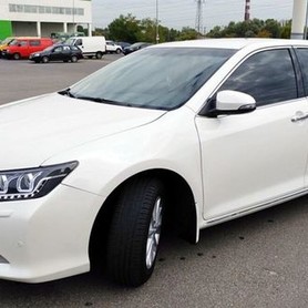 152 Toyota Camry V50 белая - авто на весілля у Києві - портфоліо 1