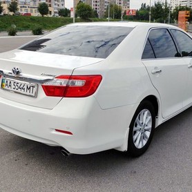 152 Toyota Camry V50 белая - авто на весілля у Києві - портфоліо 2
