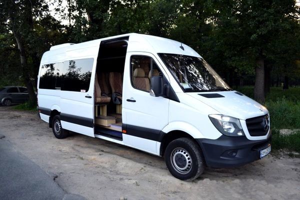 310 Мікроавтобус Mercedes Sprinter білий 