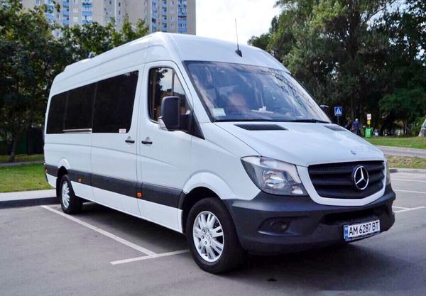 310 Мікроавтобус Mercedes Sprinter білий 
