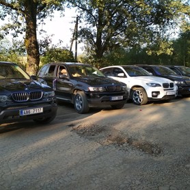 BMW Х6+Х5 - авто на весілля у Хусті - портфоліо 2