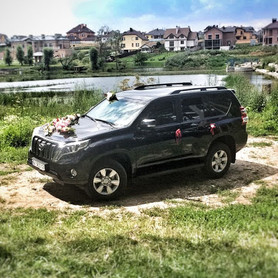 Авто на весілля, свадьбу Toyota LC Prado - авто на весілля у Хмельницькому - портфоліо 2