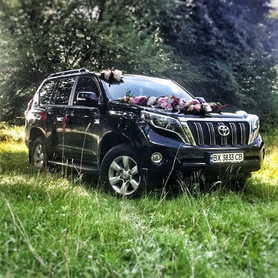 Авто на весілля, свадьбу Toyota LC Prado - авто на весілля у Хмельницькому - портфоліо 4