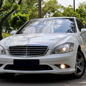 Mercedes S-Class W221 - авто на весілля у Запоріжжі - портфоліо 1