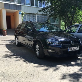 Volksvage golf 7 - авто на весілля у Хмельницькому - портфоліо 1