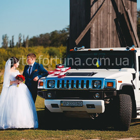 Hummer H2 - авто на весілля у Запоріжжі - портфоліо 1