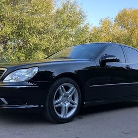 Mercedes W 220 S500L - авто на весілля у Чернівцях - портфоліо 1