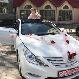 Hyundai Sonata - авто на весілля у Донецьку - портфоліо 4