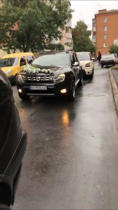 Весільний Кортеж Renault Duster та Dacia Duster 