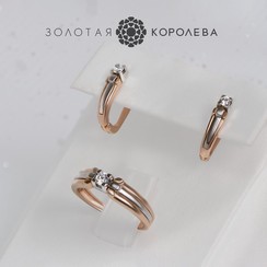 Золотая Королева - golden-queen.com.ua сеть ювелирных магазинов - обручки у Запоріжжі - фото 4