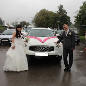 Infiniti FX 35 - авто на весілля у Одесі - портфоліо 3