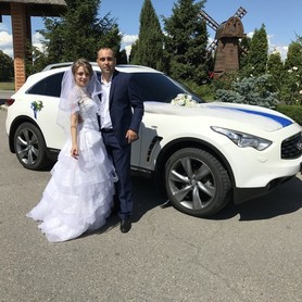 Infiniti FX 35 - авто на весілля у Одесі - портфоліо 2