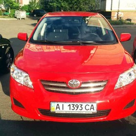 183 Toyota Corolla червона - авто на весілля у Києві - портфоліо 2