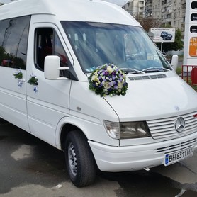 Mersedes Sprinter - авто на весілля у Одесі - портфоліо 3